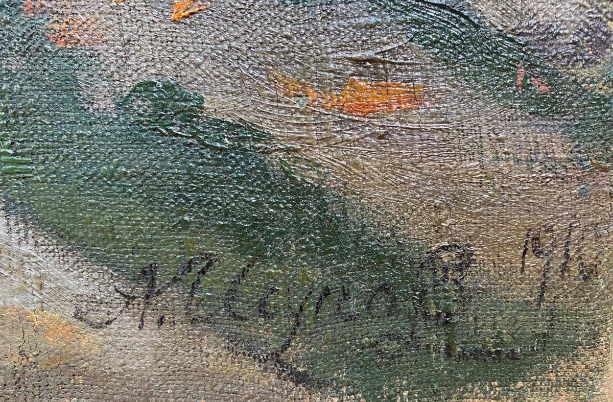 Вид на Никольскую надвратную церковь Трифонова монастыря в Вятке