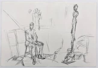 Литография «Жак Дюпен в мастерской»