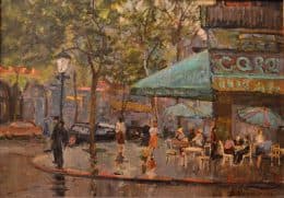 Париж. Кафе "Мир"