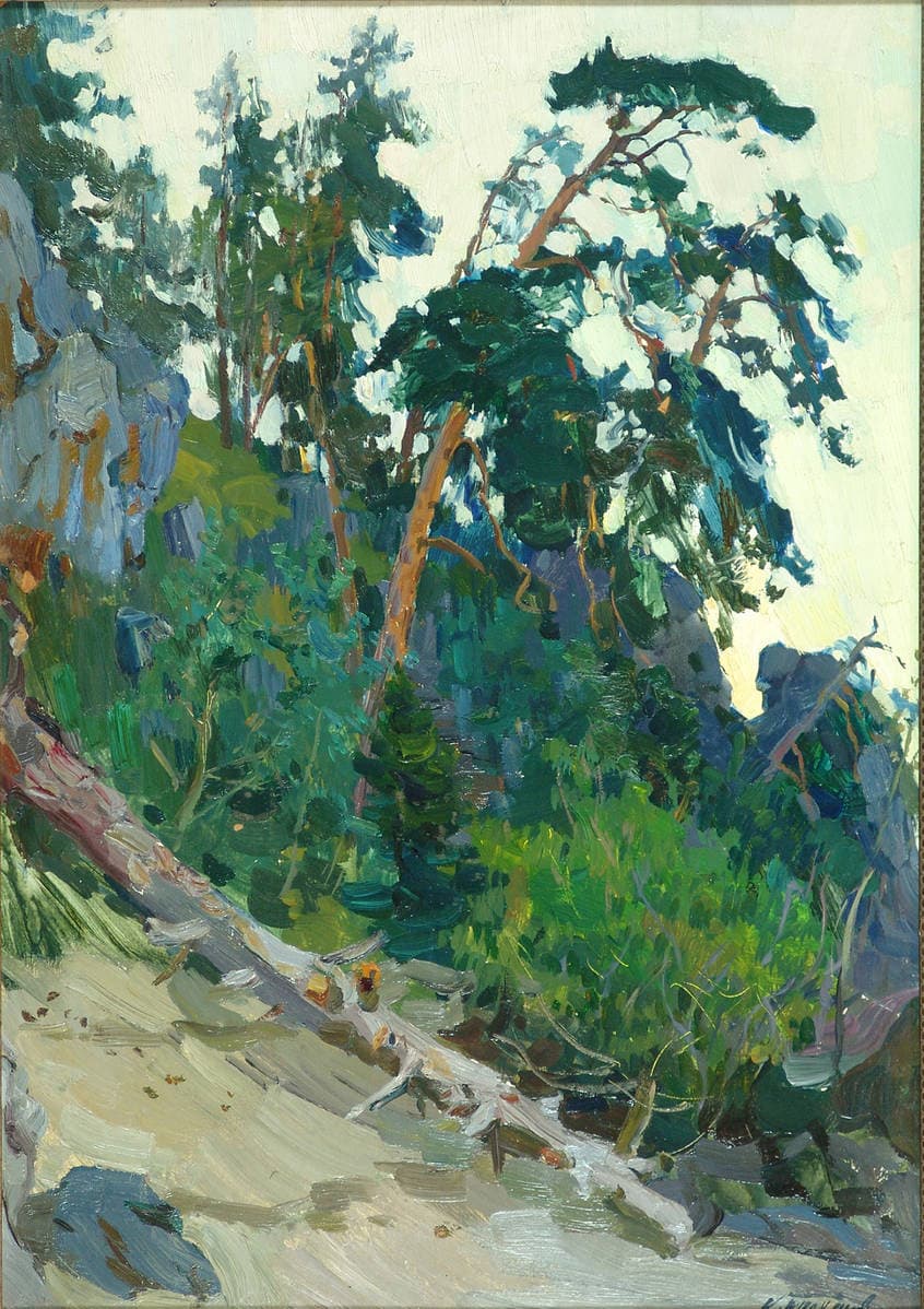 Берег Енисея