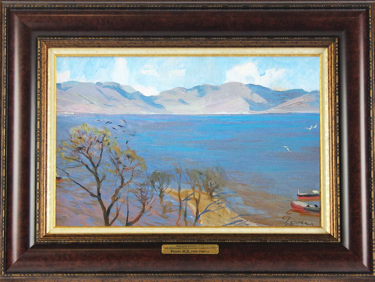 Молодое море (эскиз к части триптиха “По заветам Великого Ленина”)