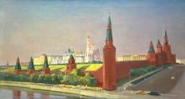 Панорама Московского Кремля