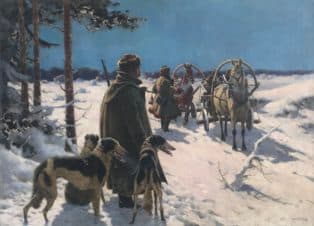 Зима в Херсонской губернии