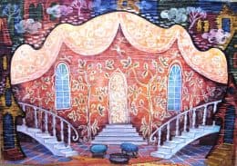 Эскиз декорации к спектаклю Хрустальный башмачок (3)