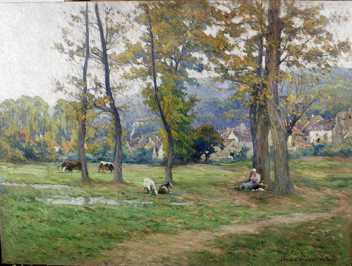 Осенний день в деревне