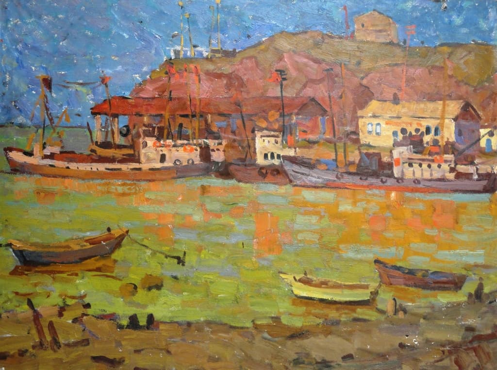 У причала. Новороссийск