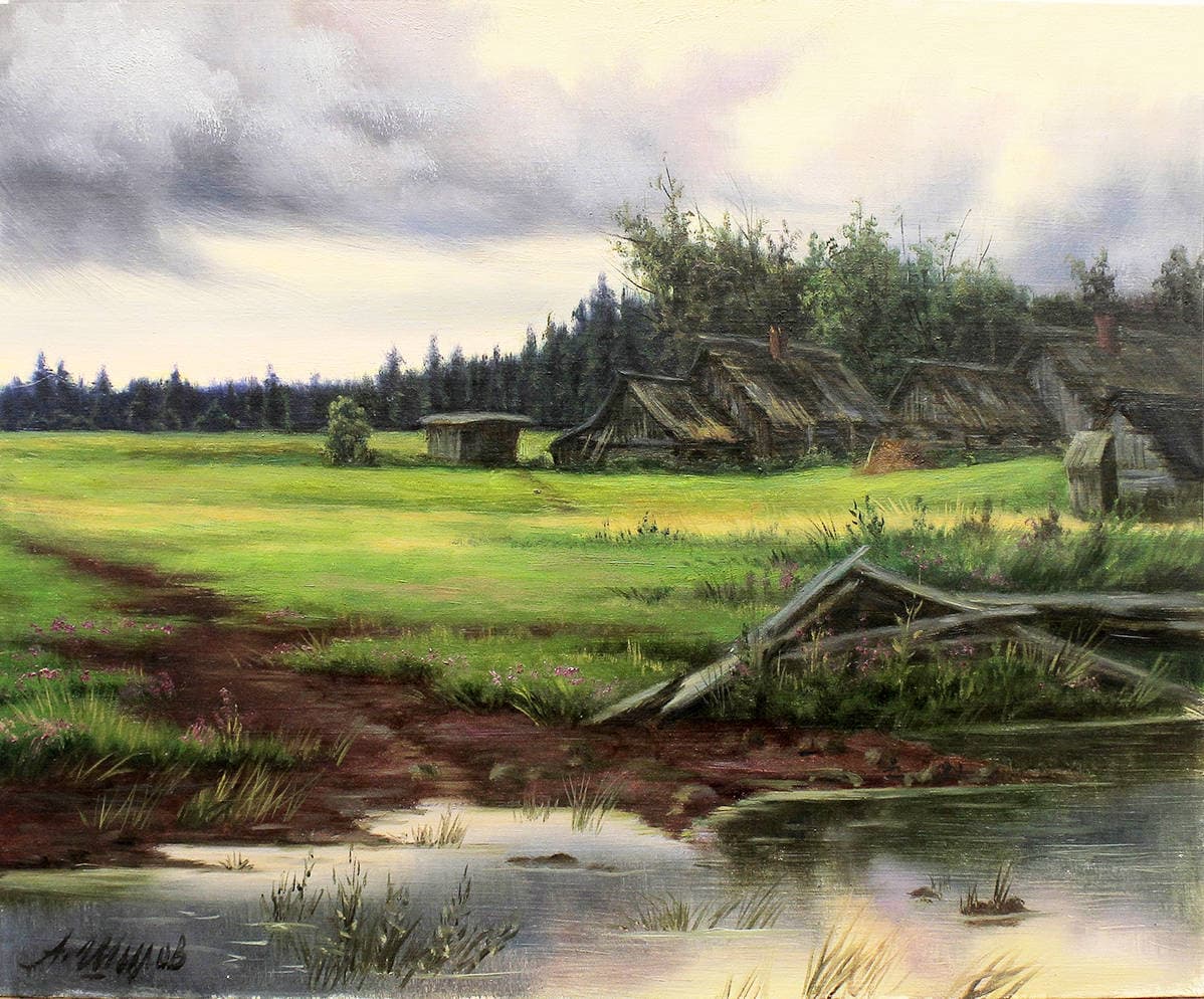 Деревенский пейзаж