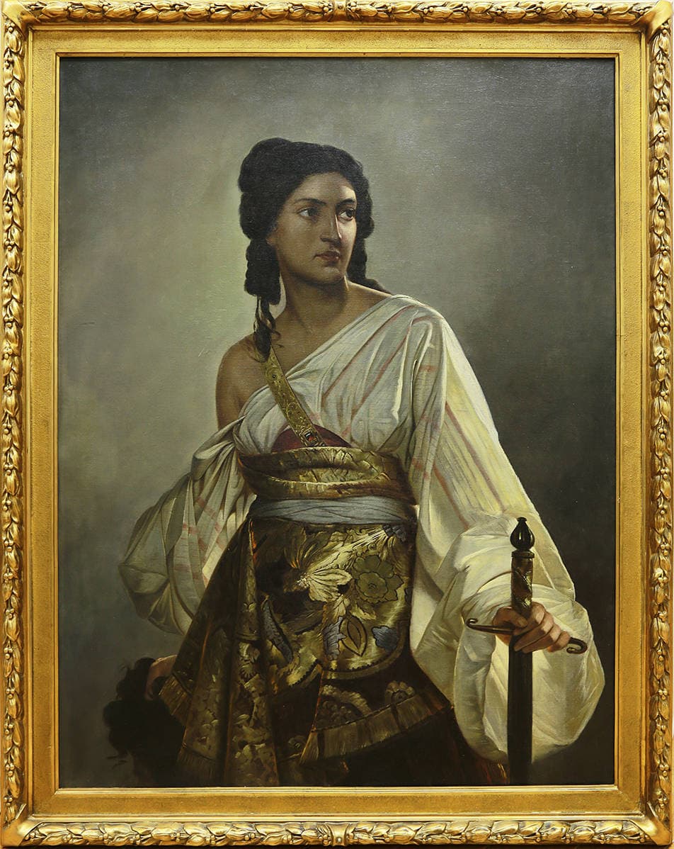 Юдифь (копия картины Августа Рибеля)