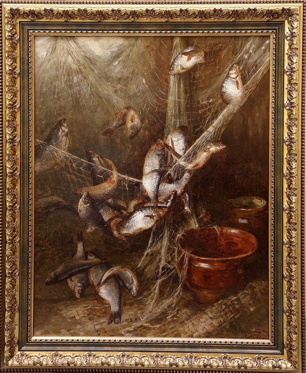 Натюрморт с рыбой