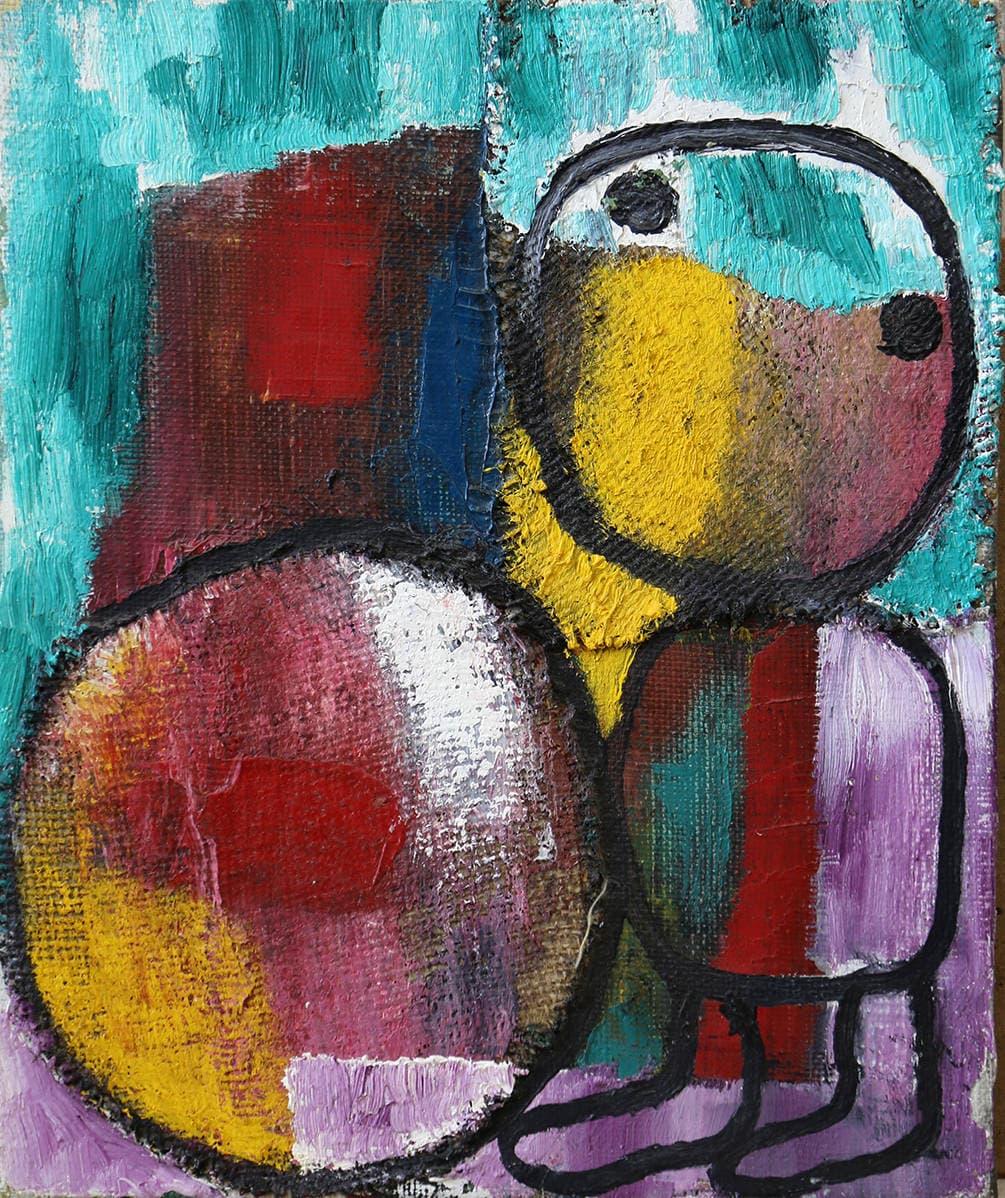 Девочка и мячик