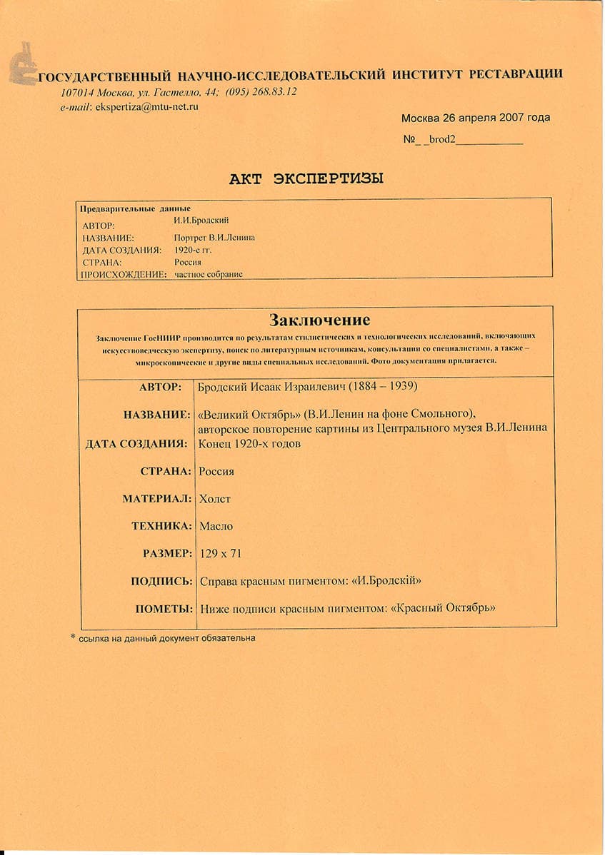 Великий Октябрь. В.И. Ленин на фоне Смольного