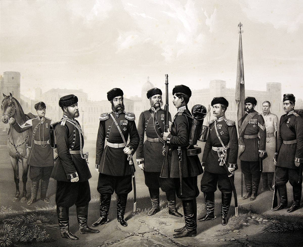 Лейб-гвардии стрелковый батальон Императорской фамилии. 1859 год