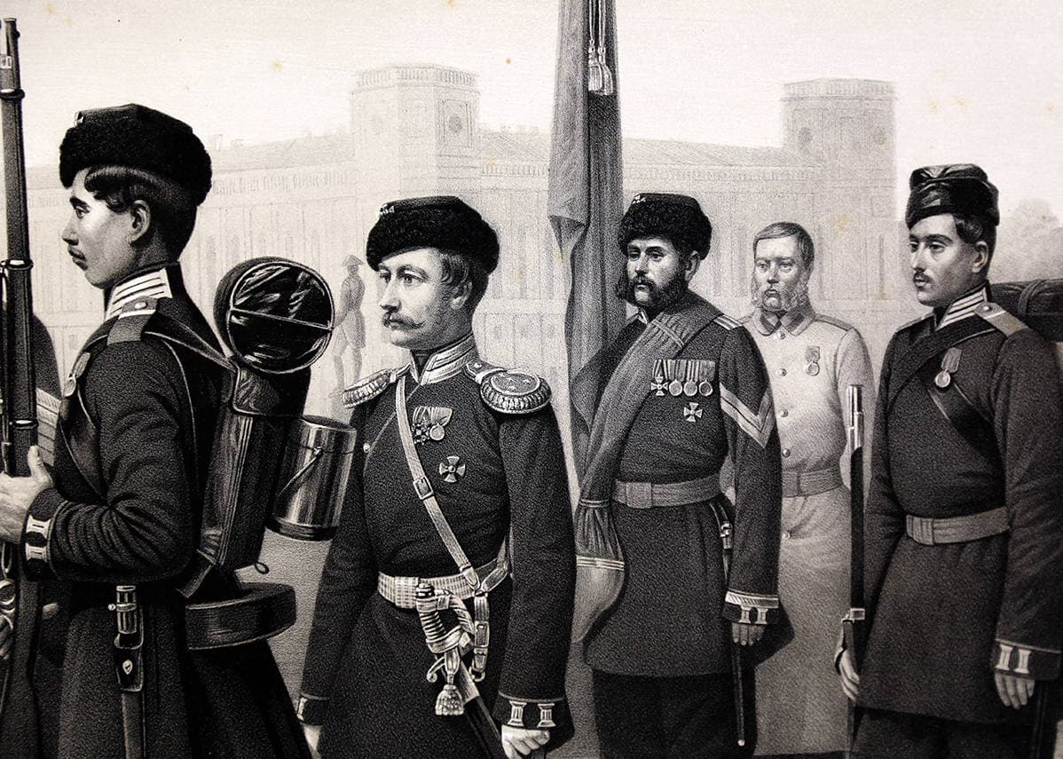 Лейб-гвардии стрелковый батальон Императорской фамилии. 1859 год