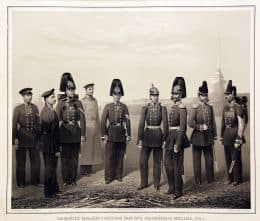 Гвардейский инвалид и ластовая полурота гвардейского экипажа. 1861 год