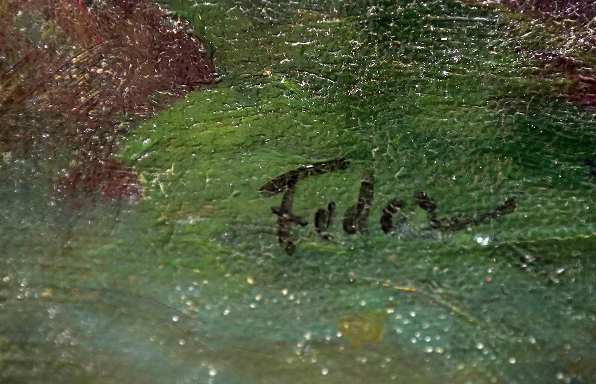 Пейзаж с деревьями