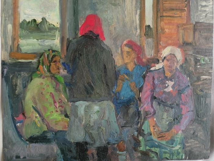 В правлении колхоза