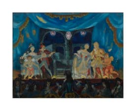 Театральная сцена: финал “Женитьбы Фигаро”