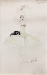 Эскиз костюма Эсмеральды для Маргариты Кандауровой