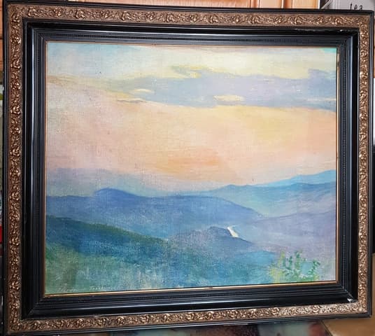 Дали. Закат.