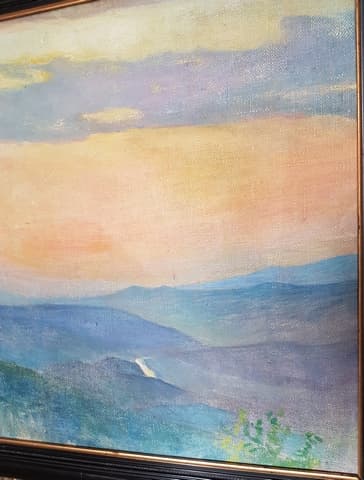 Дали. Закат.