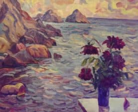 Георгины в Гурзуфе