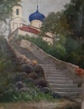 Ступени, ведущие к Успенскому собору