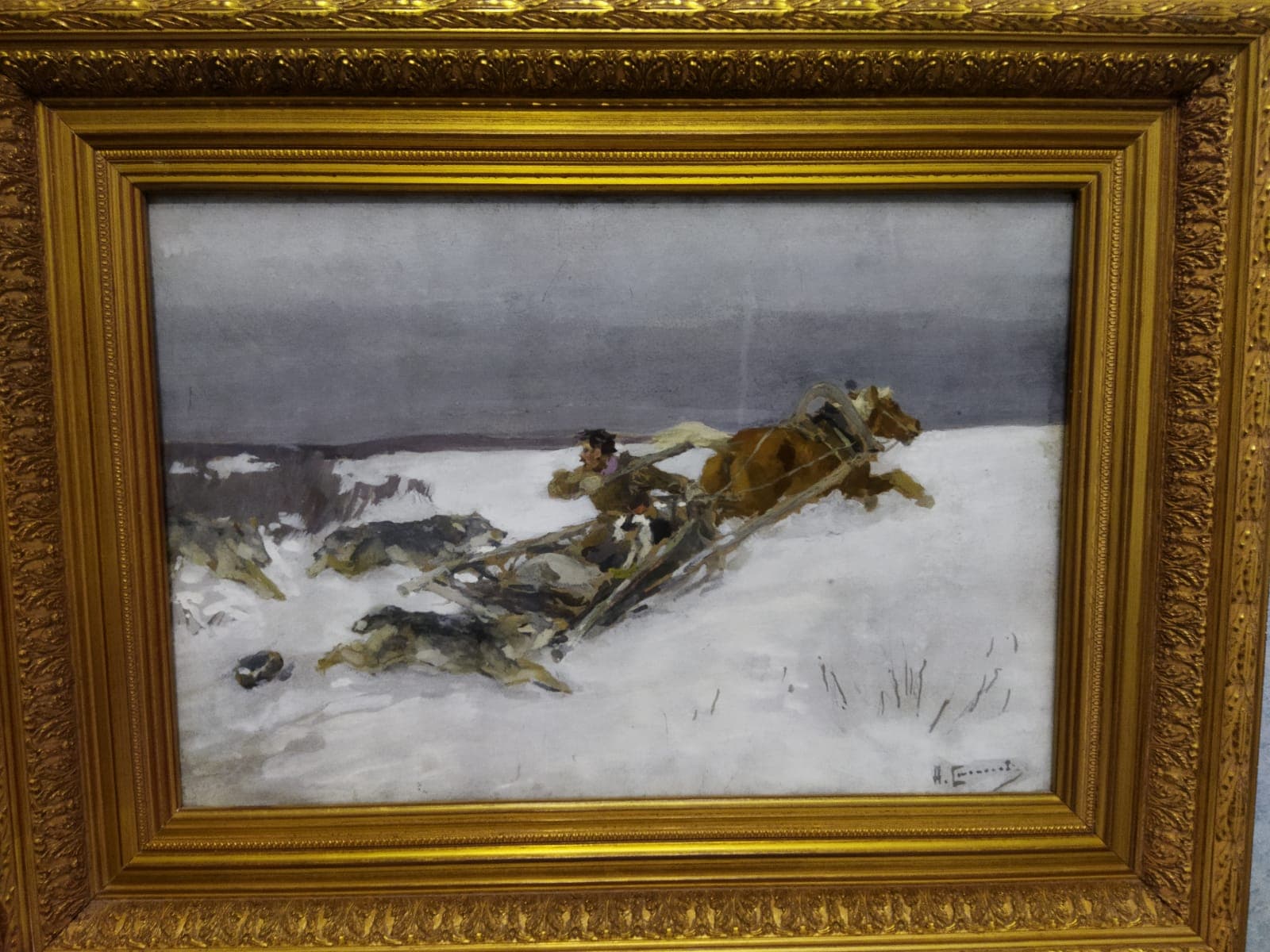 Волки напали