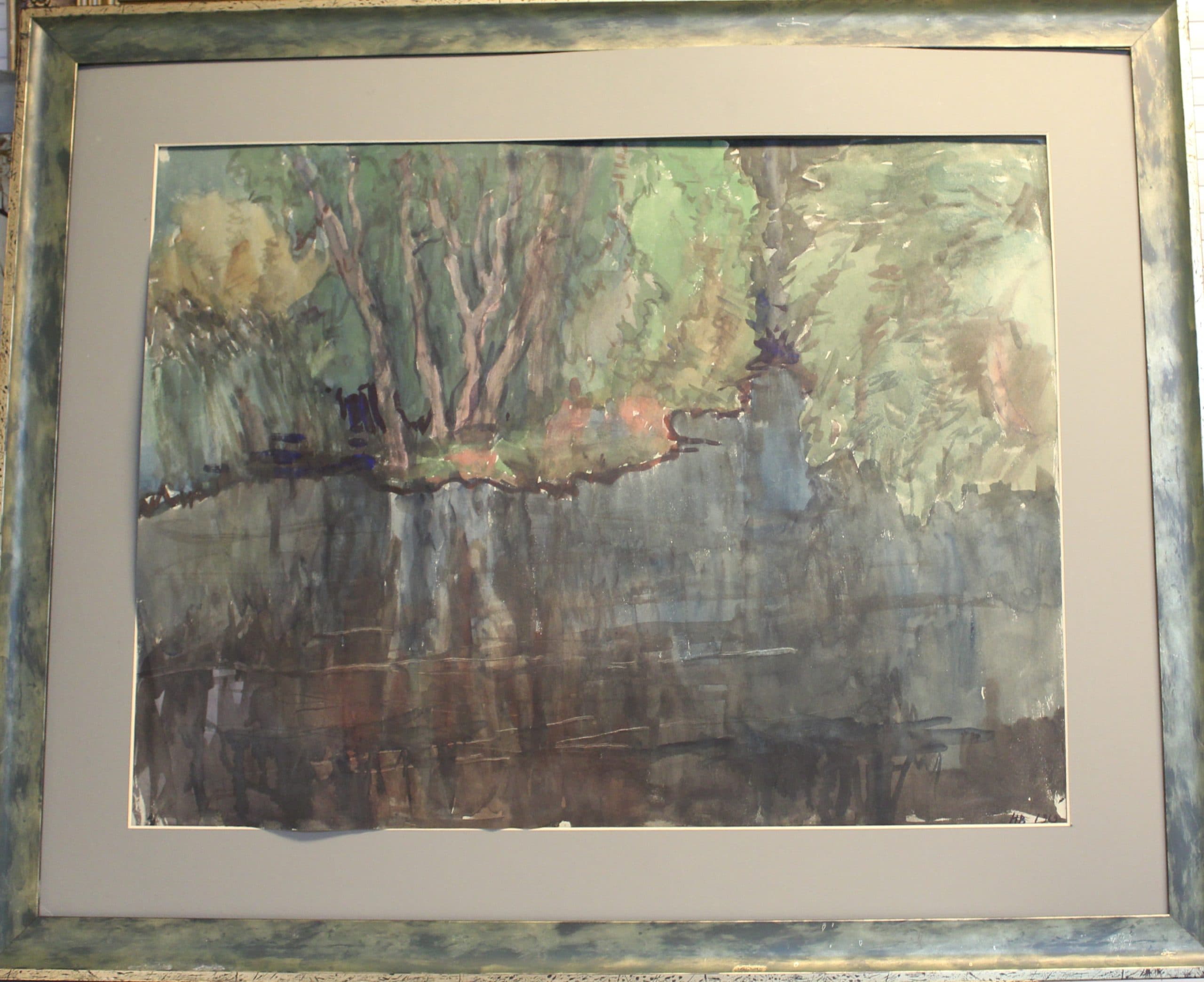 Зеленый пейзаж