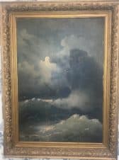 Море. буря