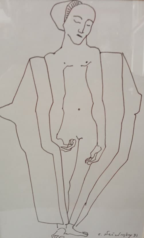 Обнаженный женский торс