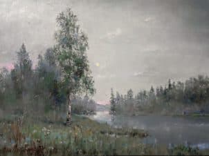 На зорьке у реки