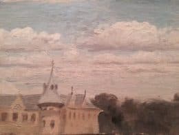 Пейзаж с крышами