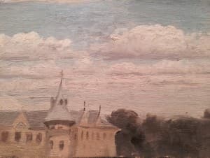 Пейзаж с крышами