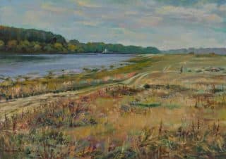 Берега Оки у Белоомута