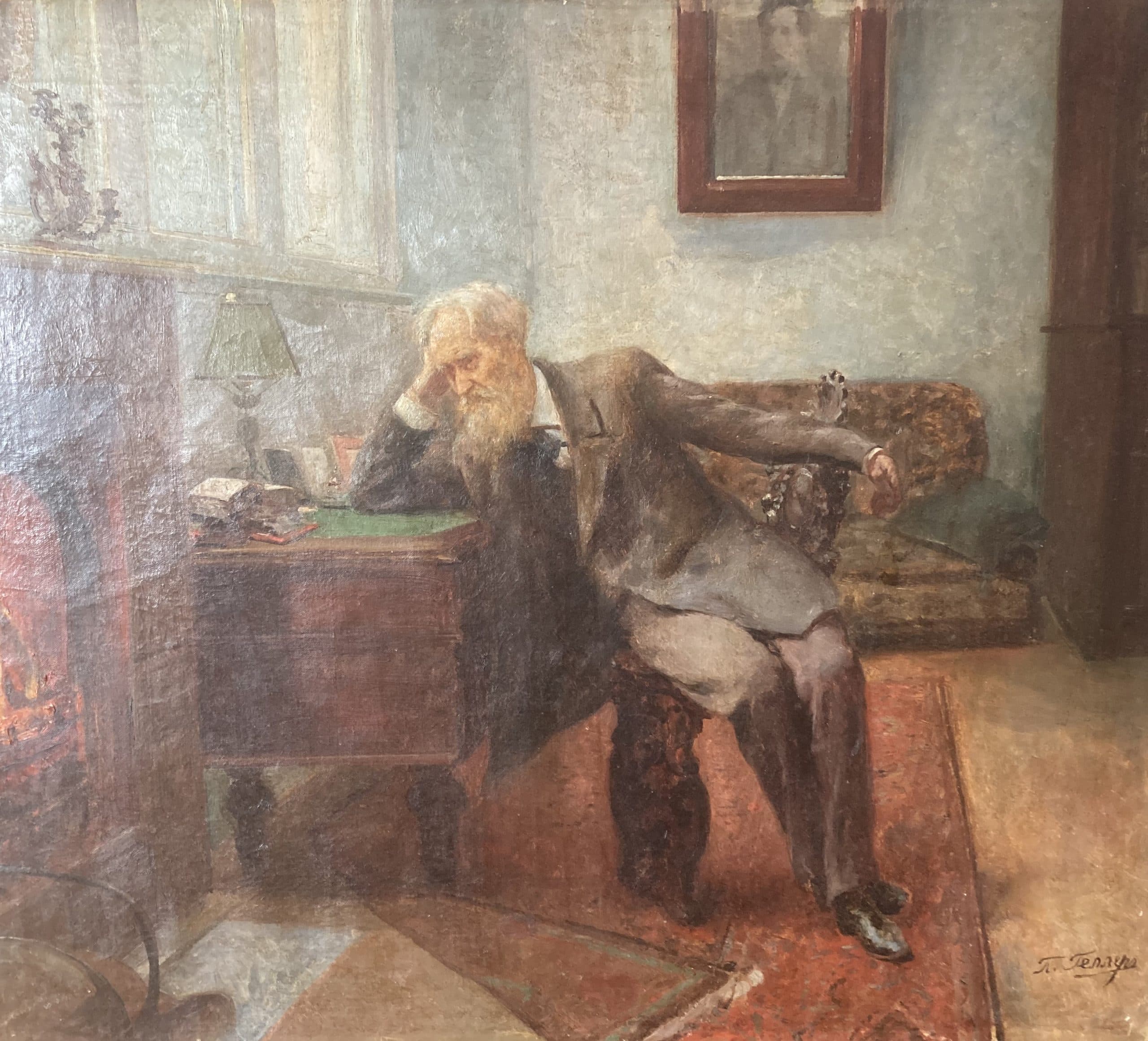 Портрет художника Н.В. Соколова