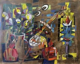 Натюрморт с гранатами