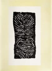 Литография «Torse noir»