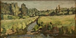 Пейзаж с рекой