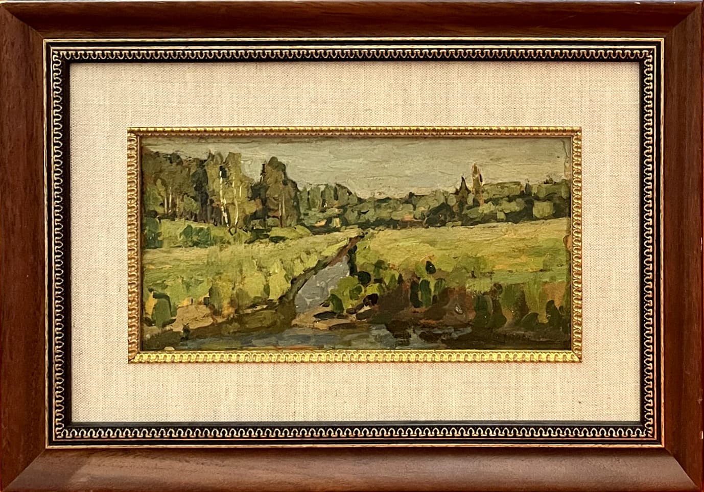 Пейзаж с рекой