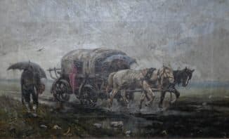 Еврейская фура в дороге