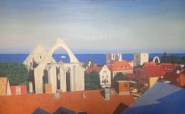 Остров Готланд. Город Мидью. Швеция.