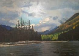 Сибирь. Хребет Кодар. Река Сыгыкта.