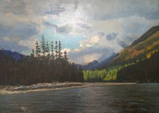 Сибирь. Хребет Кодар. Река Сыгыкта.