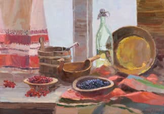 Весной в деревне