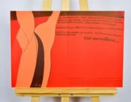 Литография «Быки тоже умирают»