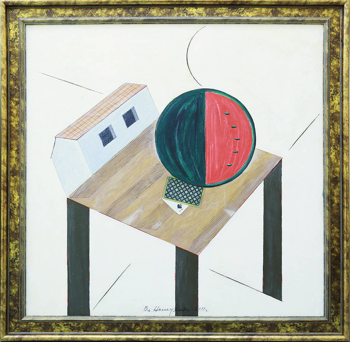 Композиция с арбузом