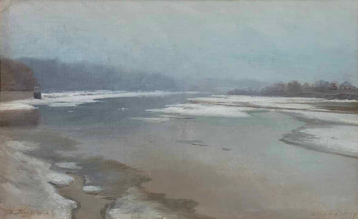 Весна на Москве-реке