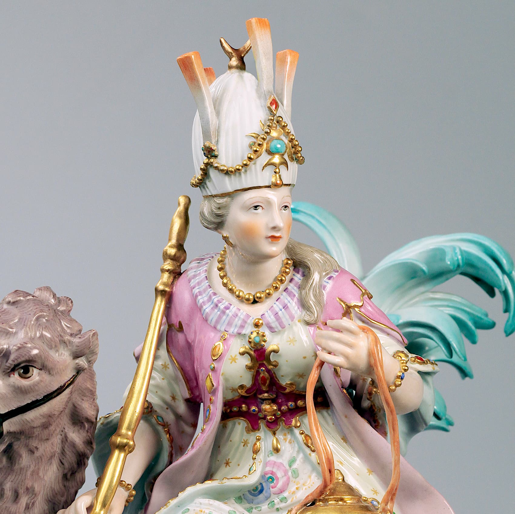 Фарфоровая композиция «Азия» из серии “Четыре части света”