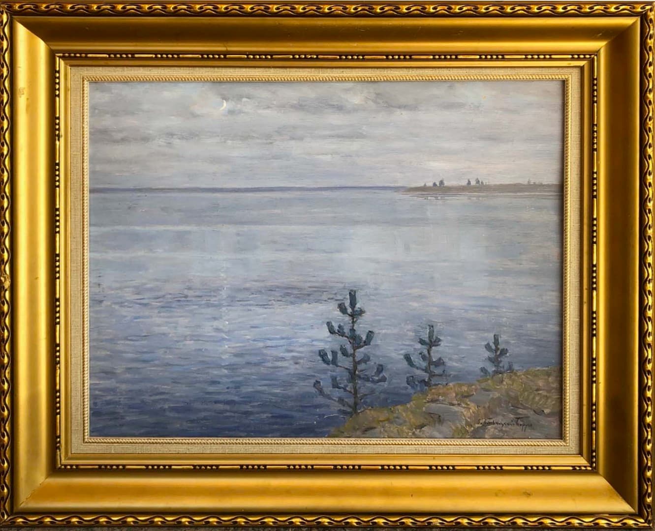 Час тишины. Озеро Удомля.