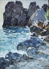 Крым. Скалистый берег